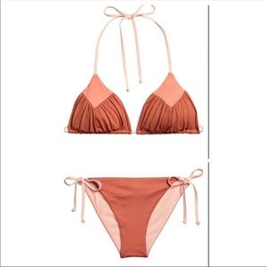 Triangle bikini set